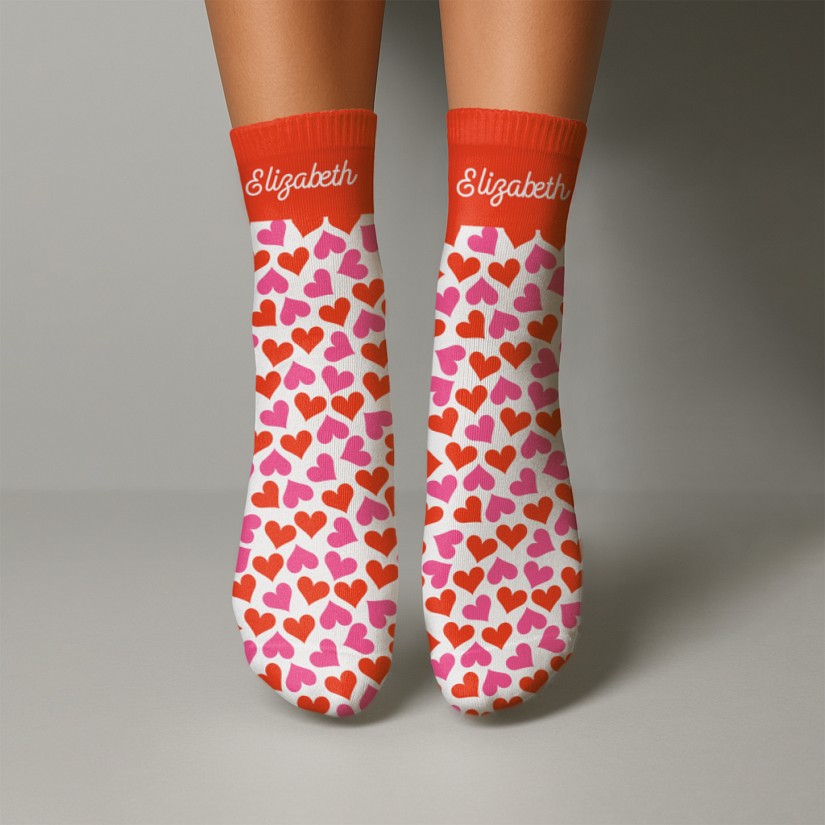 Dancing Hearts Socks