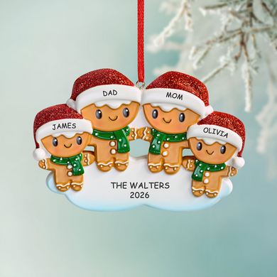 Sweet Cookie Family Ornament