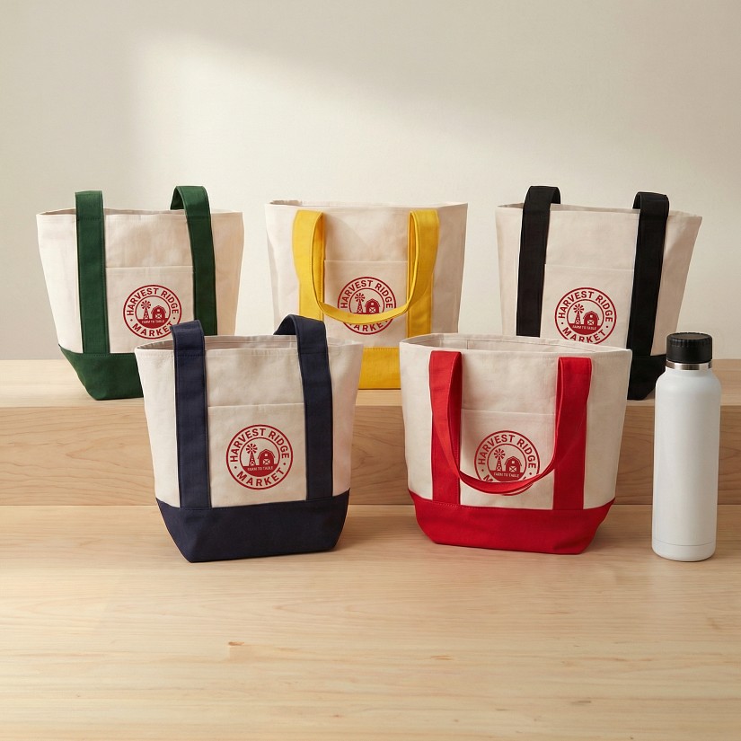 Signature Colorblock Tote Bag