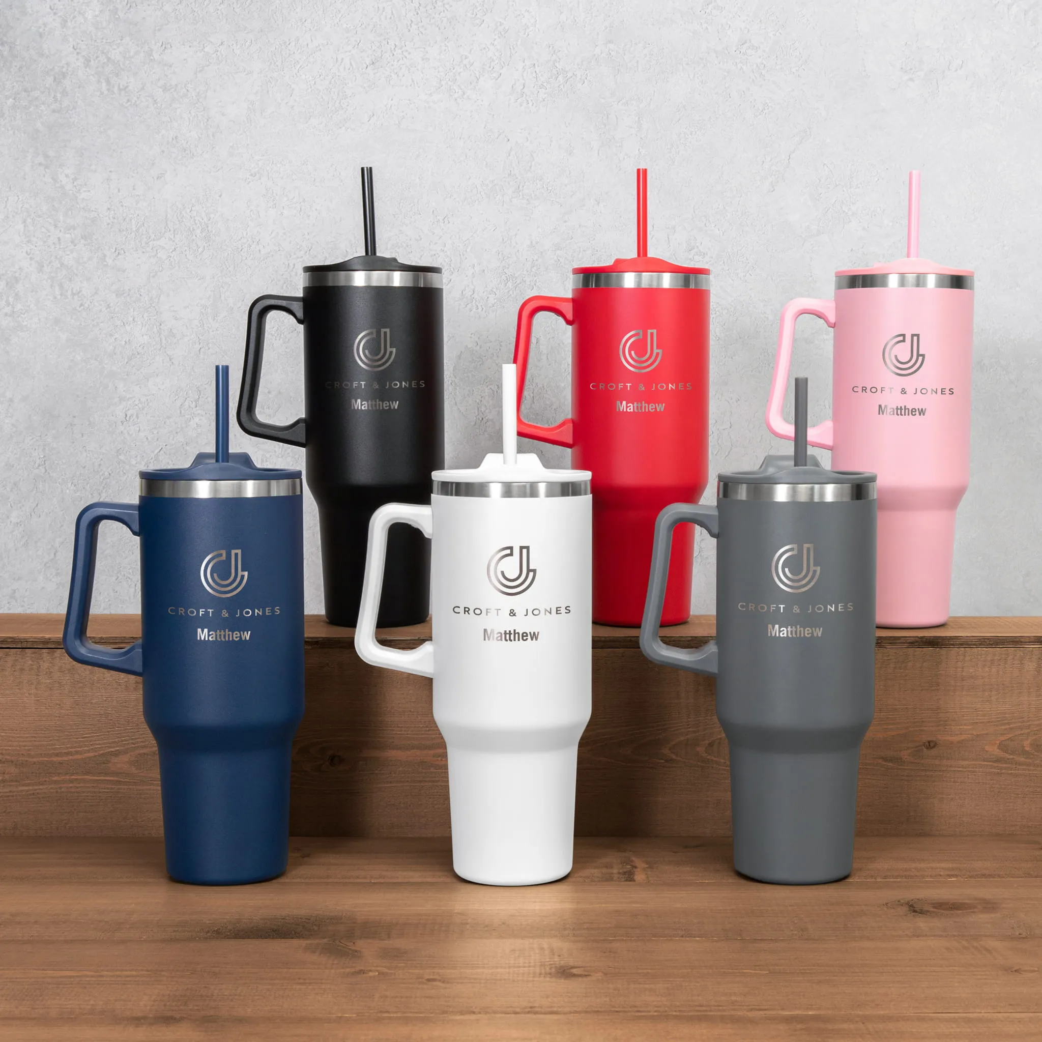 Deluxe 40oz Straw Tumbler