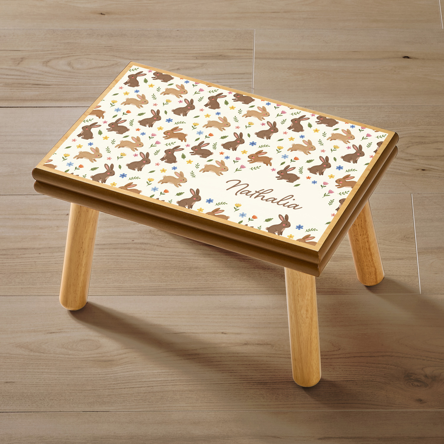 Bunny Parade Step Stool