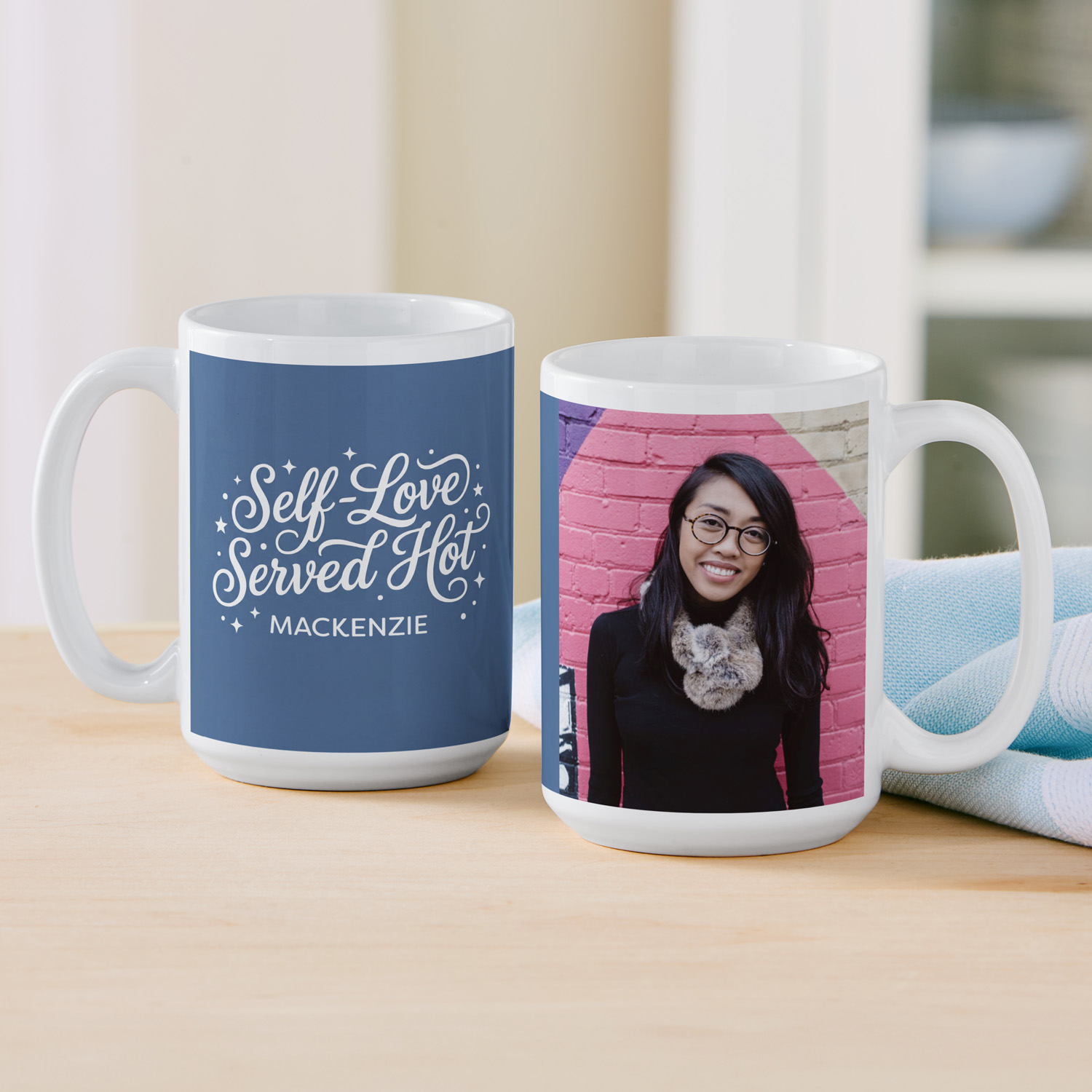 Self-Love Served Hot Photo Mug