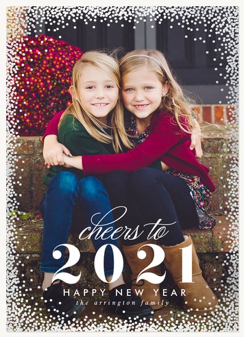 Celebrate Boldly Personalized Holiday Cards