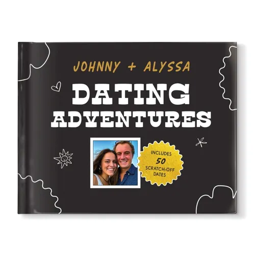 Our Dating Adventures Personalized Scratch-Off Book