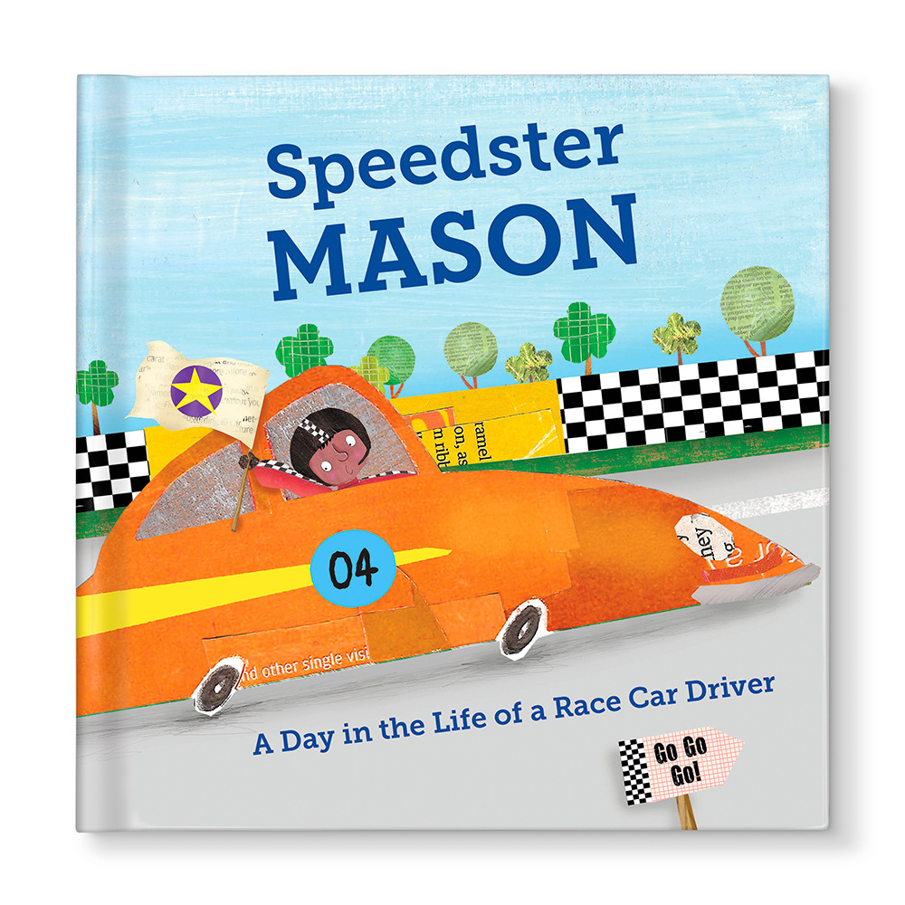 Speedster Personalized Book | ISeeMe US