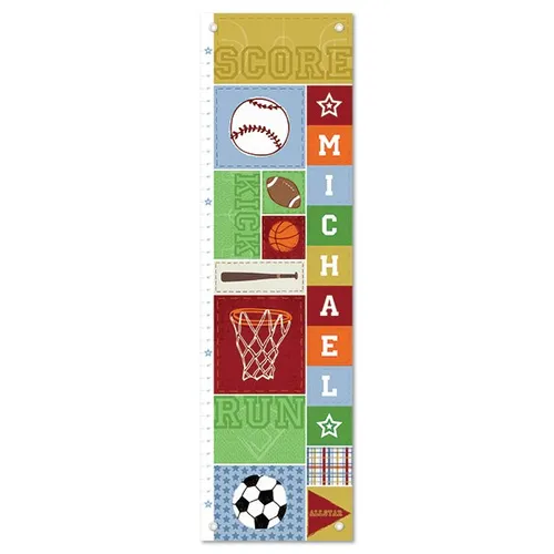 Kick, Score, Run Personalized Growth Chart