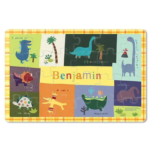 Dino-Mite Personalized Puzzle - 24 Pieces