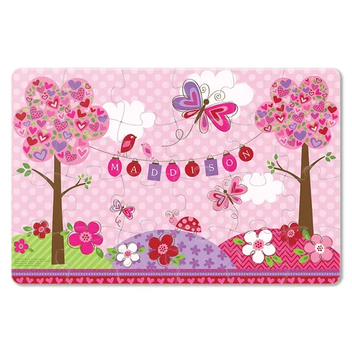 Love is in the Air Personalized Puzzle - 24 Pieces