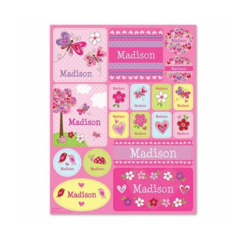 Love is in the Air Personalized Stickers