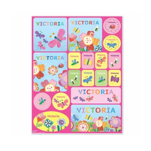 Flowers Personalized Stickers