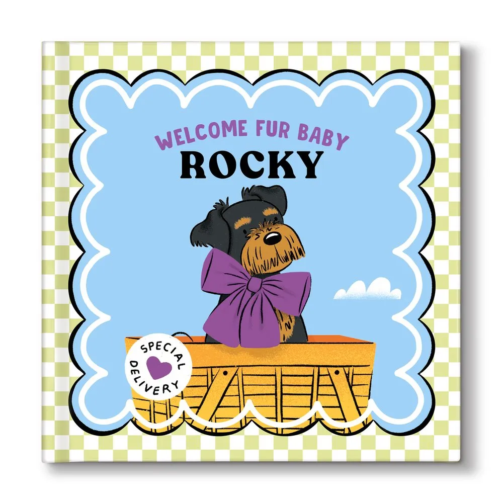 Welcome Fur Baby Personalized Dog Book