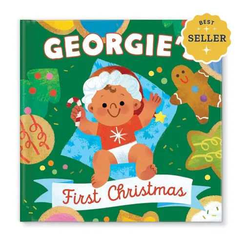Our Family’s First Christmas with Baby Personalized Book