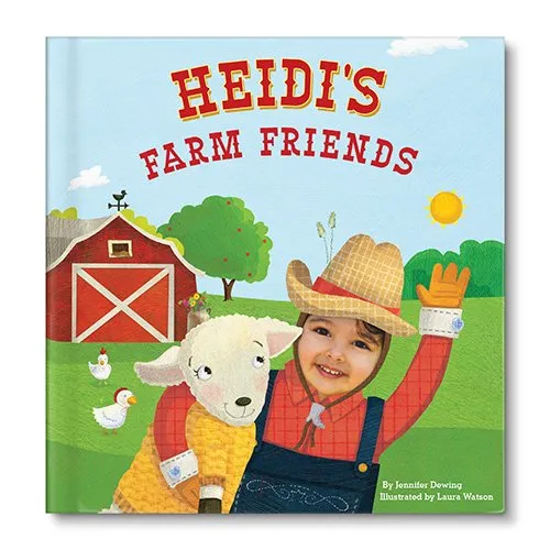 My Farm Friends Personalized Board Book