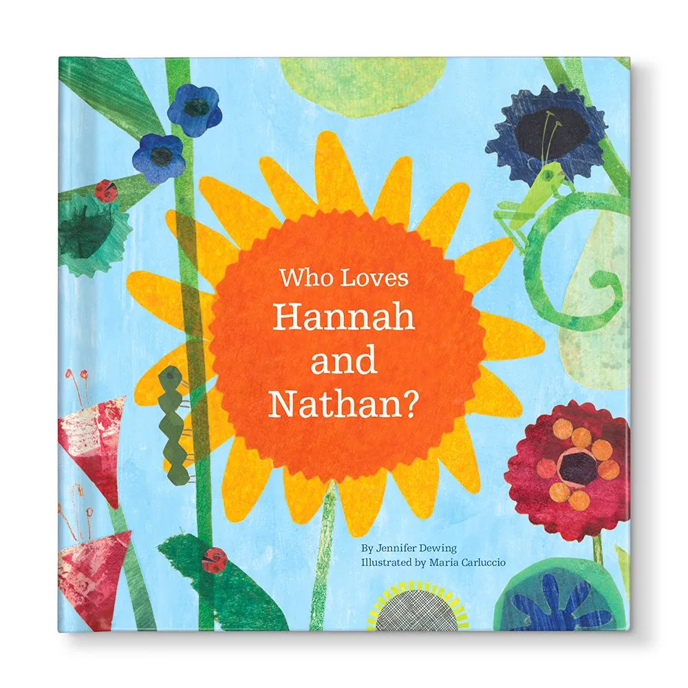 Who Loves Me? Personalised Book for Siblings