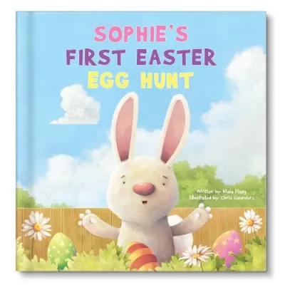 My First Easter Egg Hunt Personalised Board Book