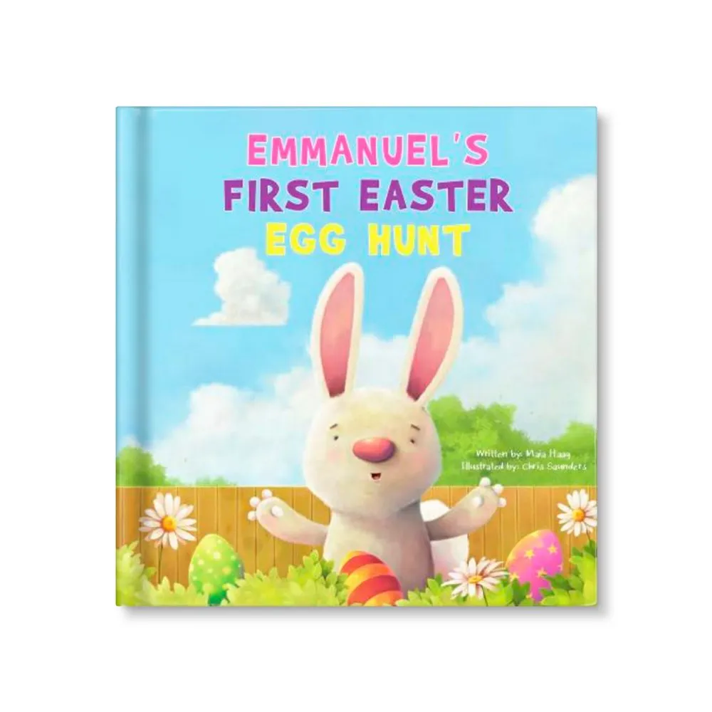 My First Easter Egg Hunt Personalised Board Book