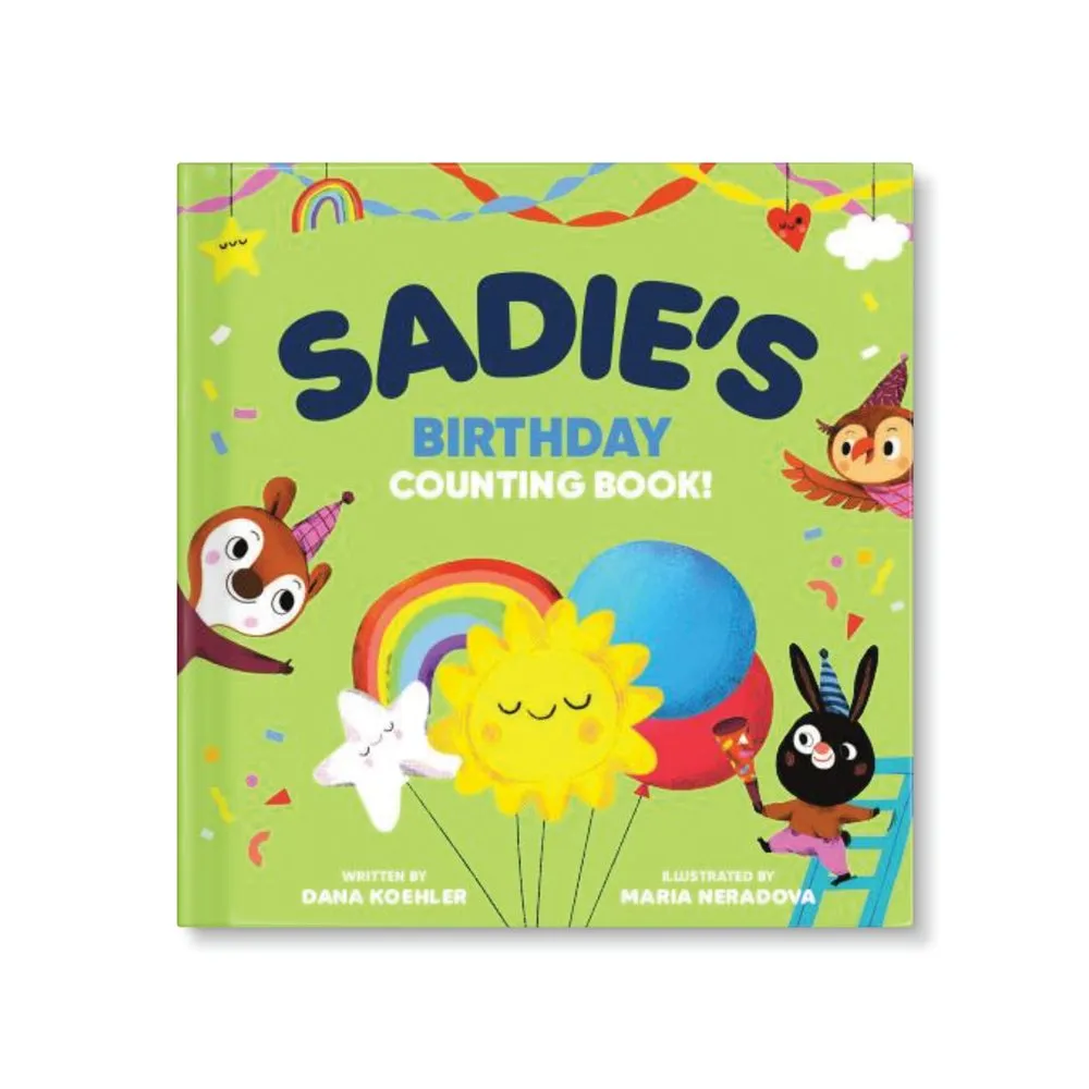 My Birthday Counting Personalised Board Book