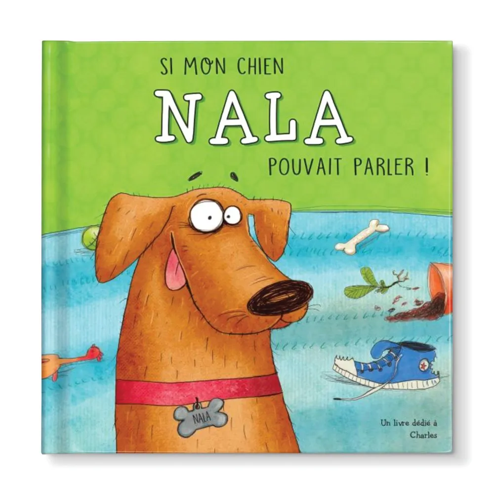 Si mon chien pouvait parler Livre personnalisé