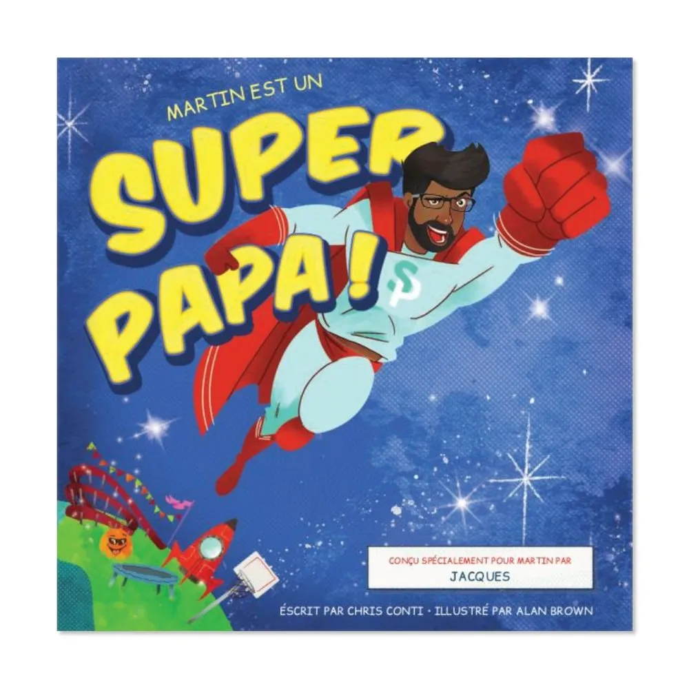 Super-papa ! Livre personnalisé