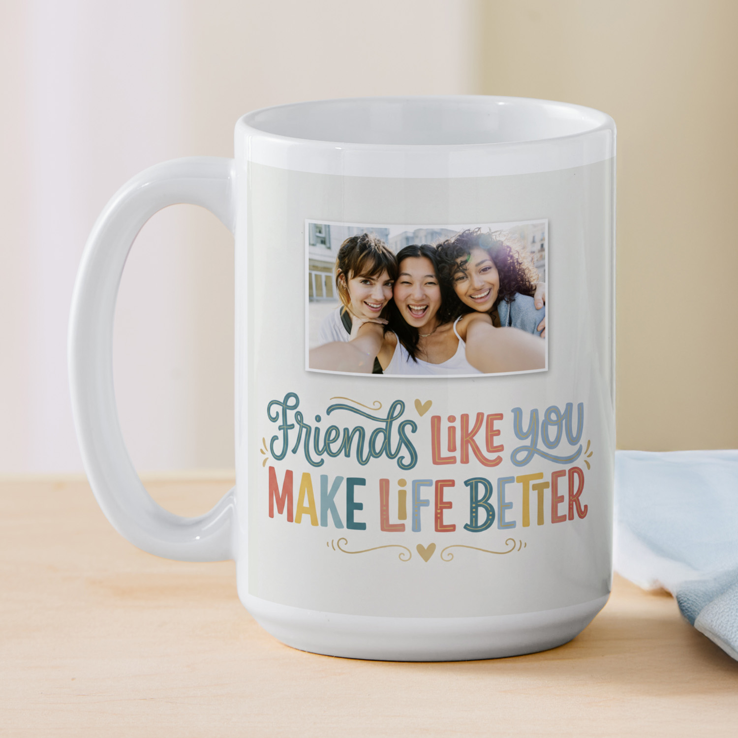 Friends Like You Photo Mug