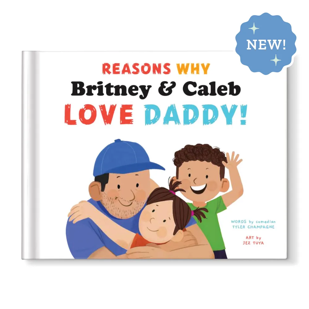 Reasons Why We Love Daddy Personalised Book - 2 Children