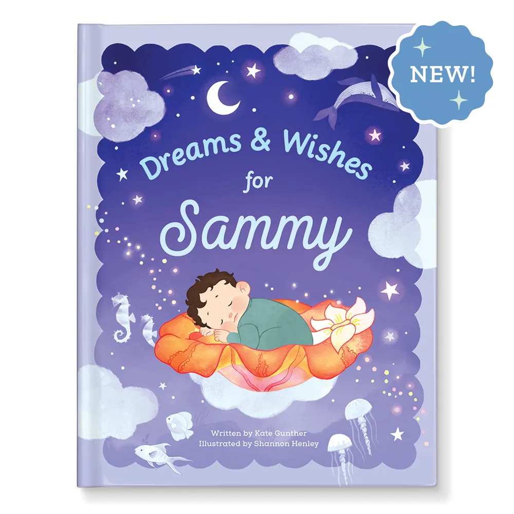 Dreams and Wishes for Baby Personalised Book
