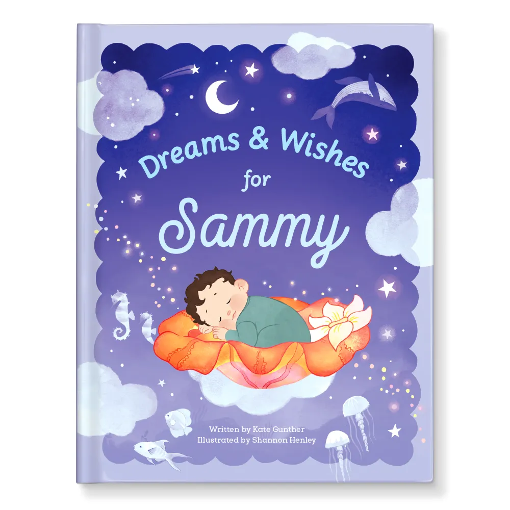 Dreams and Wishes for Baby Personalised Book
