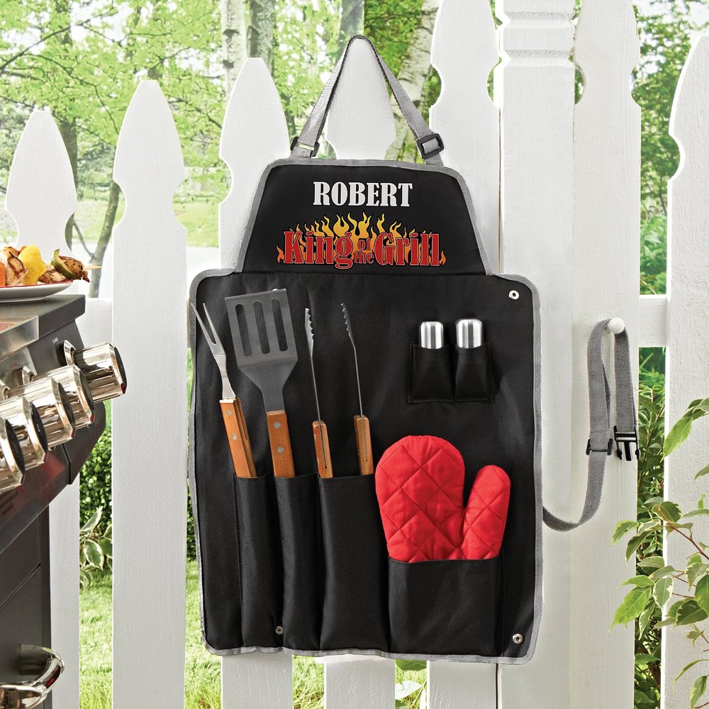 King of the Grill 7 Piece BBQ Set