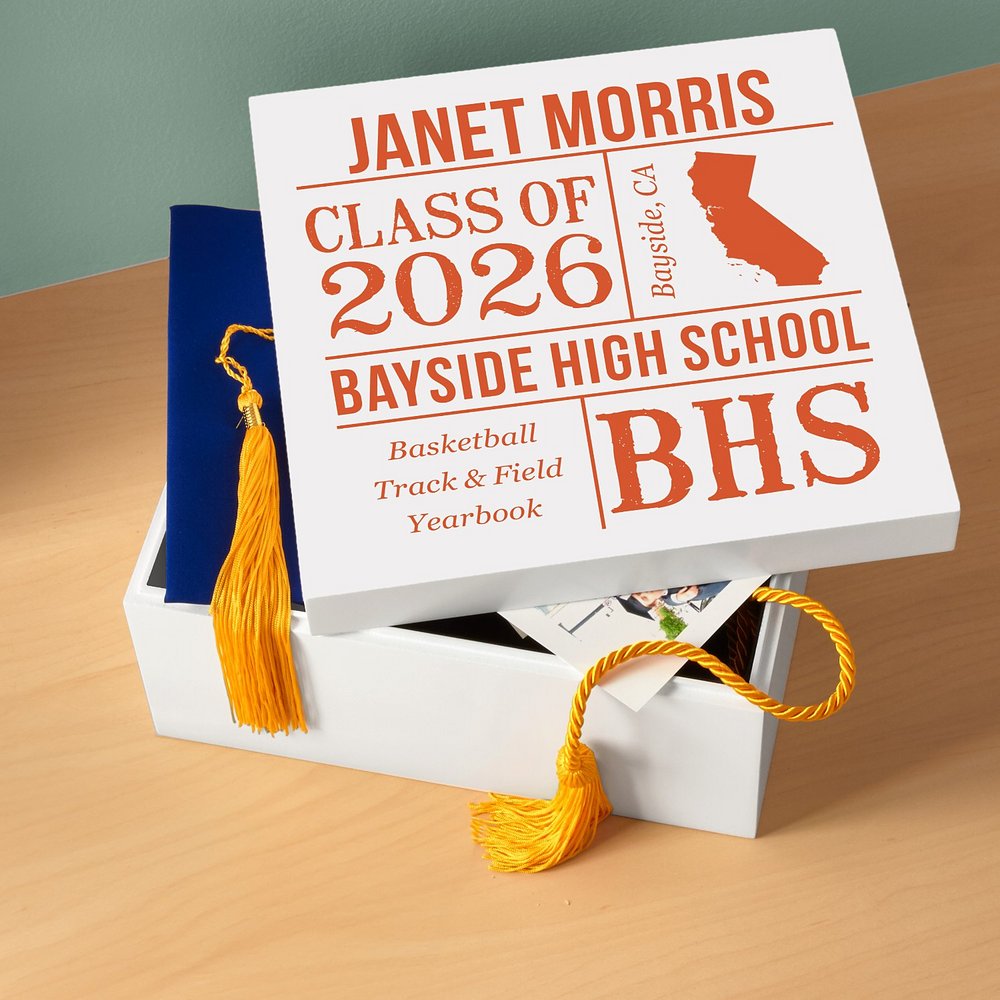 All About the Graduate Keepsake Box