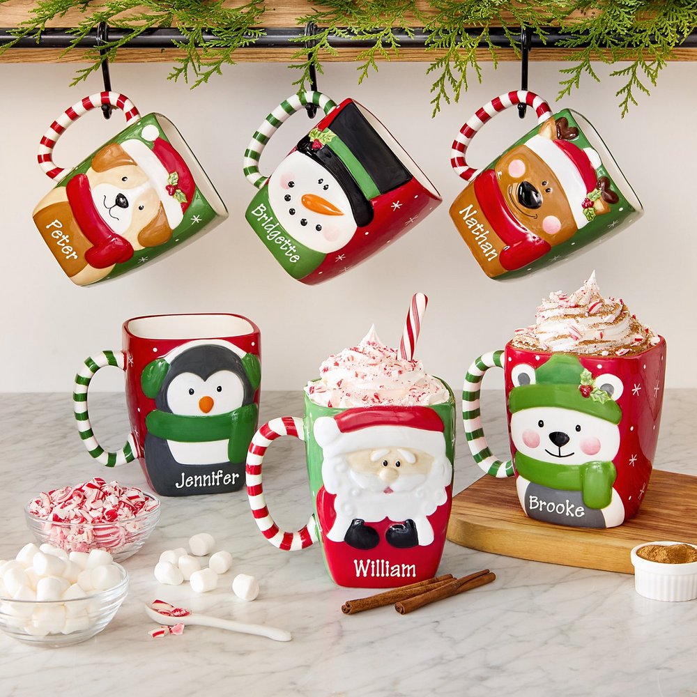 Festive Friends Christmas Mug