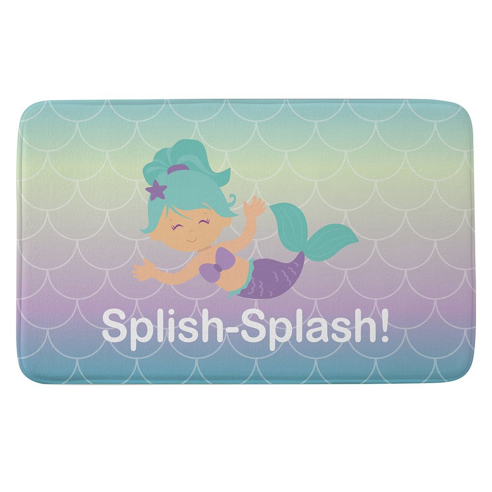 Bathtime Fun Bath Mat 21x34 - Mermaid