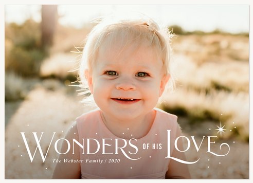 Guiding Star Personalized Holiday Cards