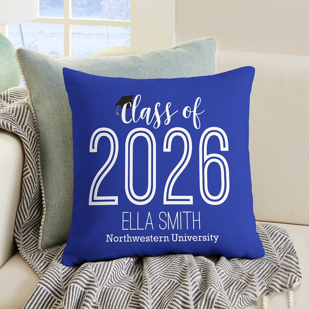 My Proud Year Graduation Pillow