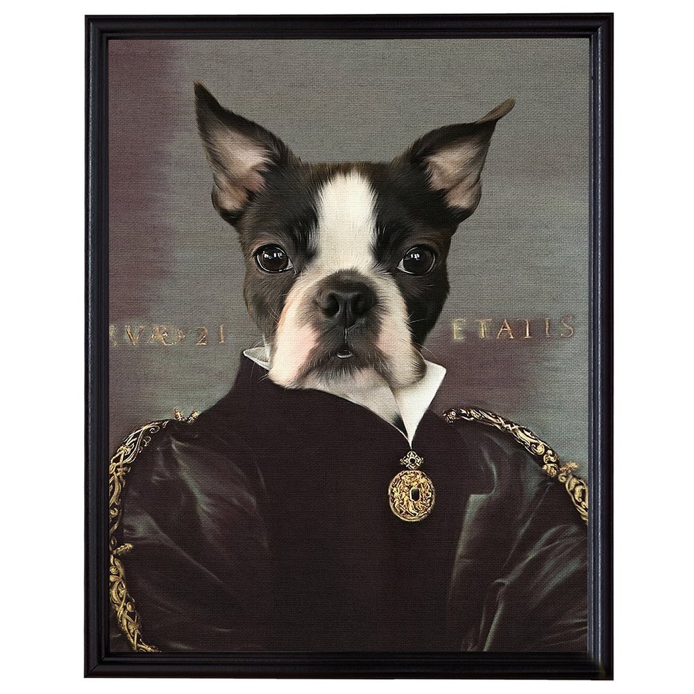The Duchess Pet Photo Portrait-Framed-16x20