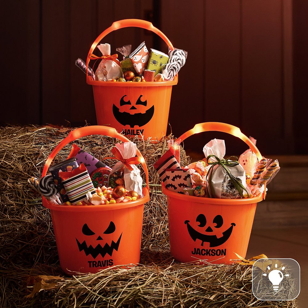 Funny Faces Light-Up Handle Bucket