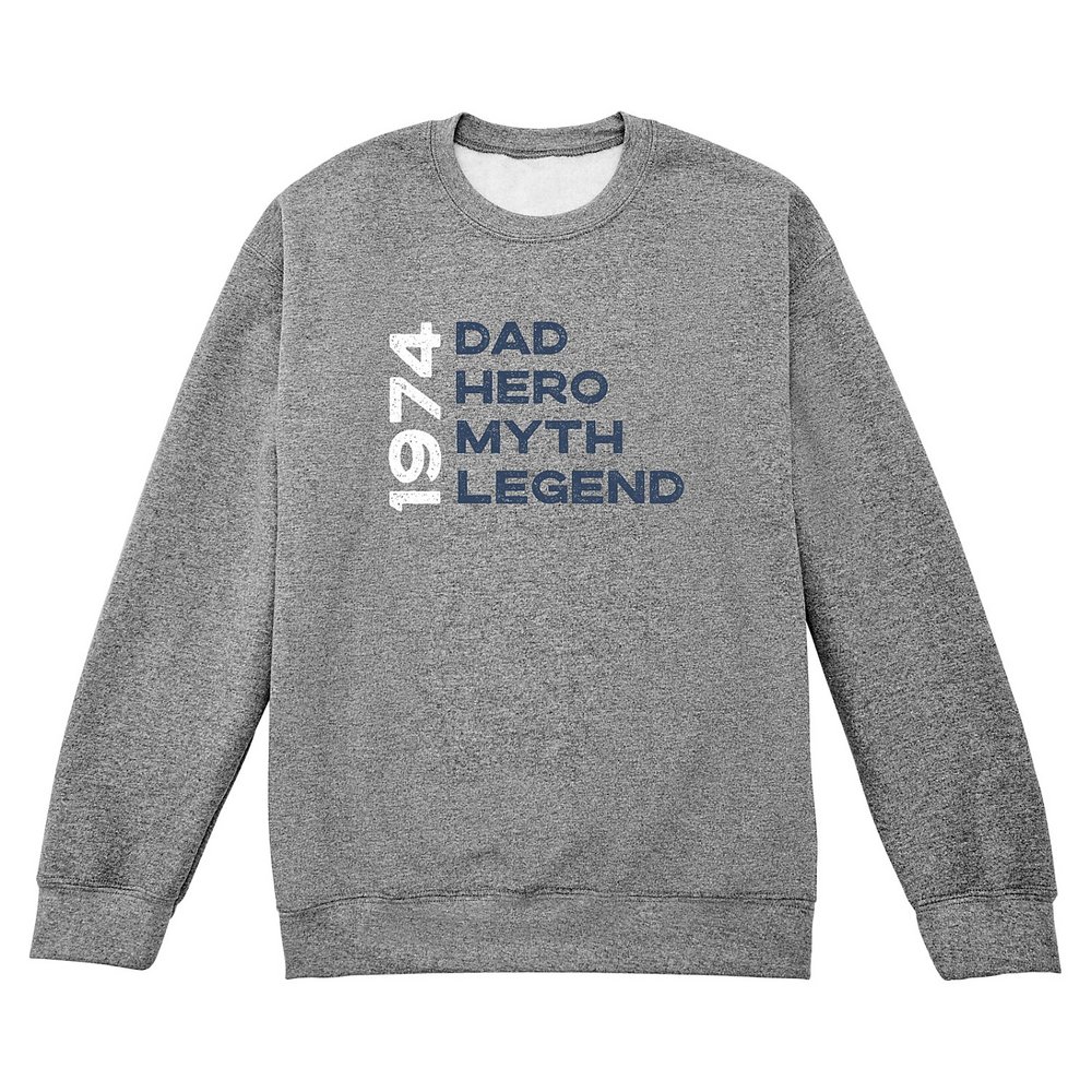 Year Established Legend Crew Sweatshirt - Gray - 2XL