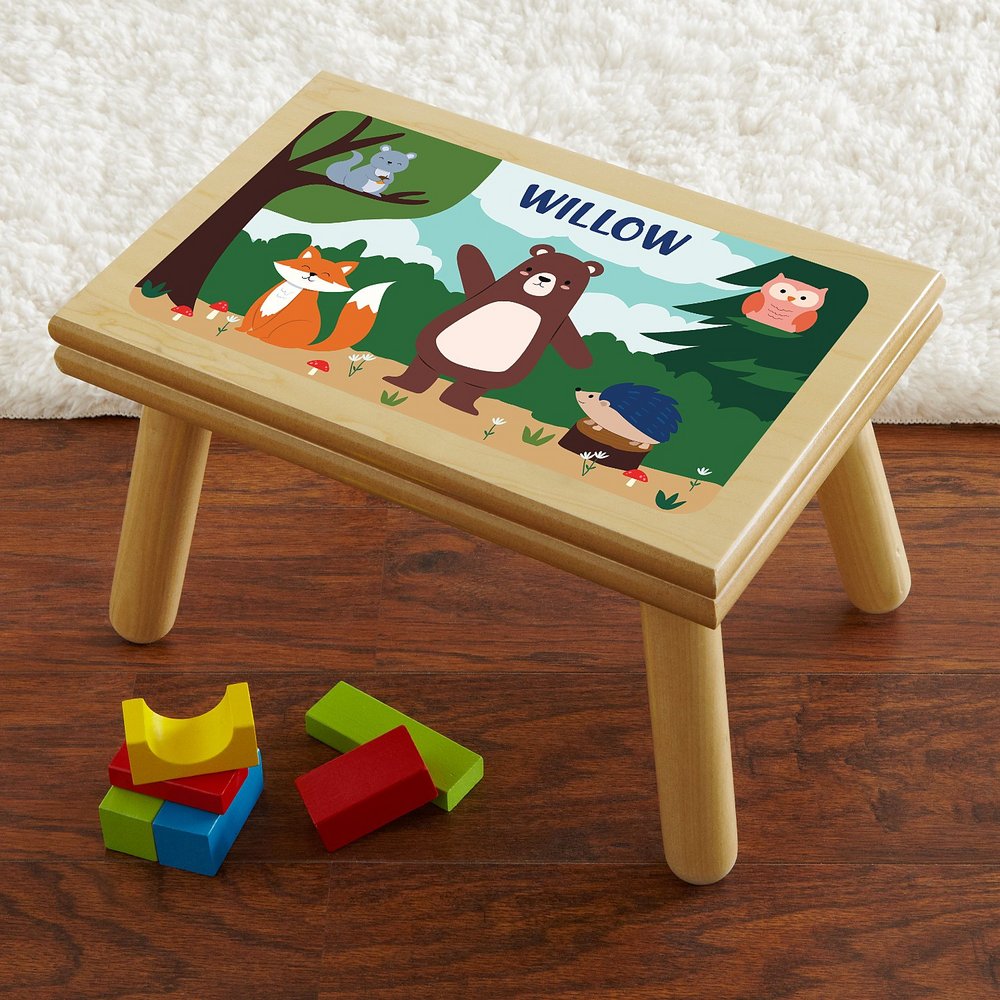 Woodland Creatures Step Stool