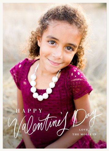 Handwritten Valentine Valentines Cards