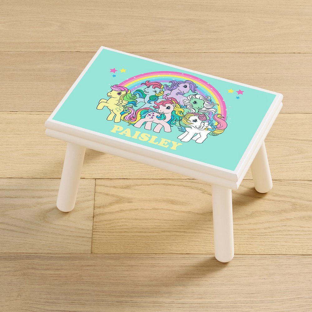 My Little Pony Retro Rainbow Ponies Step Stool