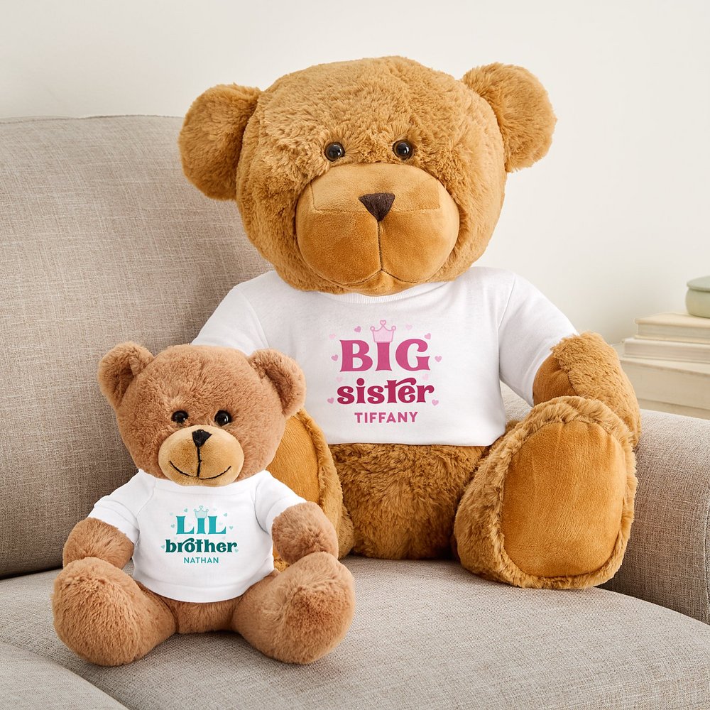 Plush Teddy Bear Gram Siblings T-Shirt