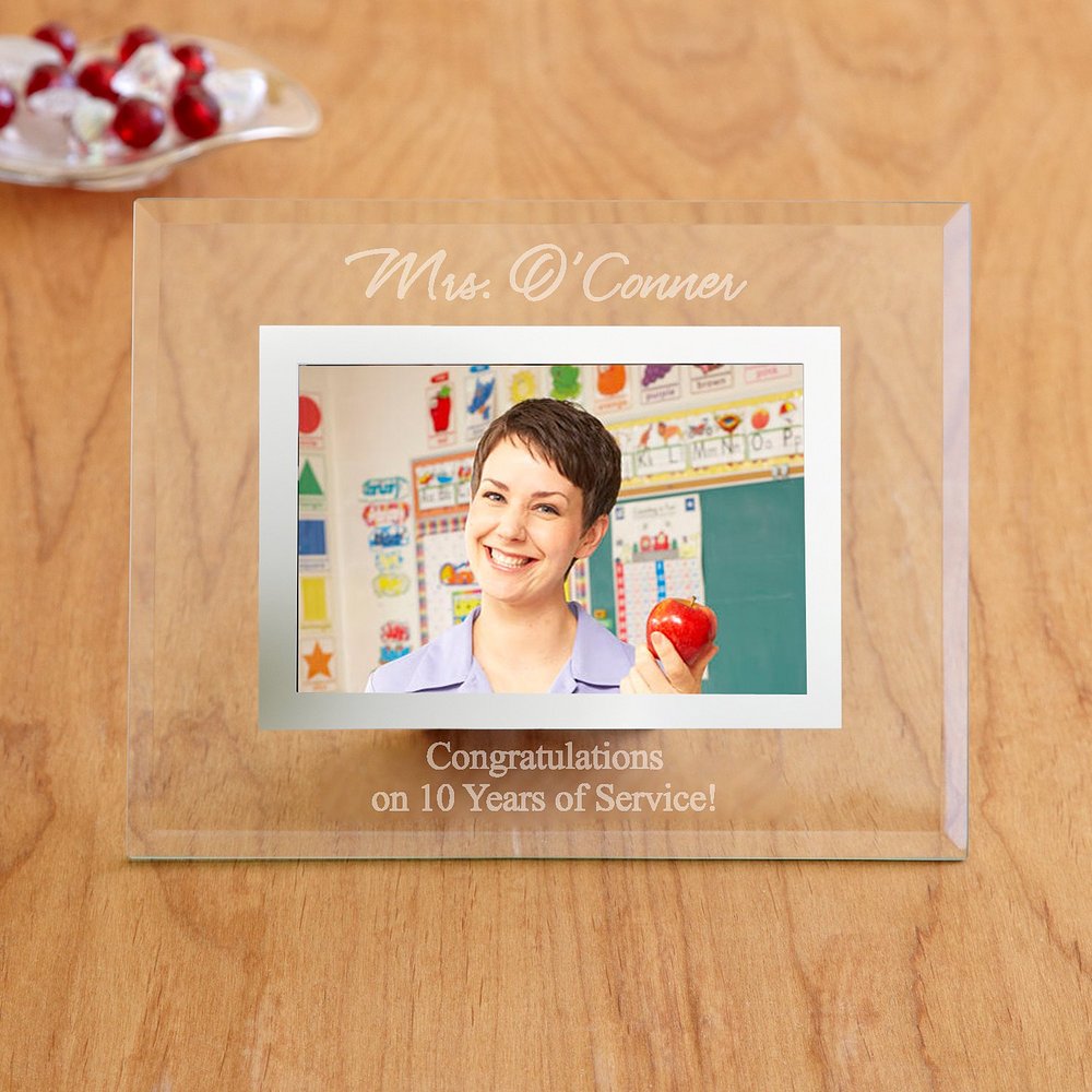 Glass Corporate Message Frame