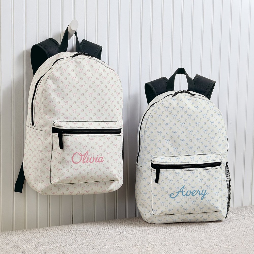 Florals and Bows Backpack