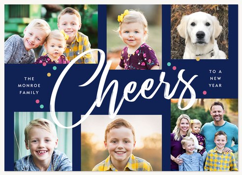Big Cheer Personalized Holiday Cards