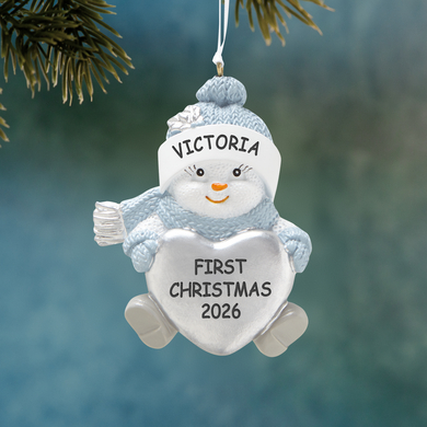 The Original Snow Buddies™ Baby Ornament