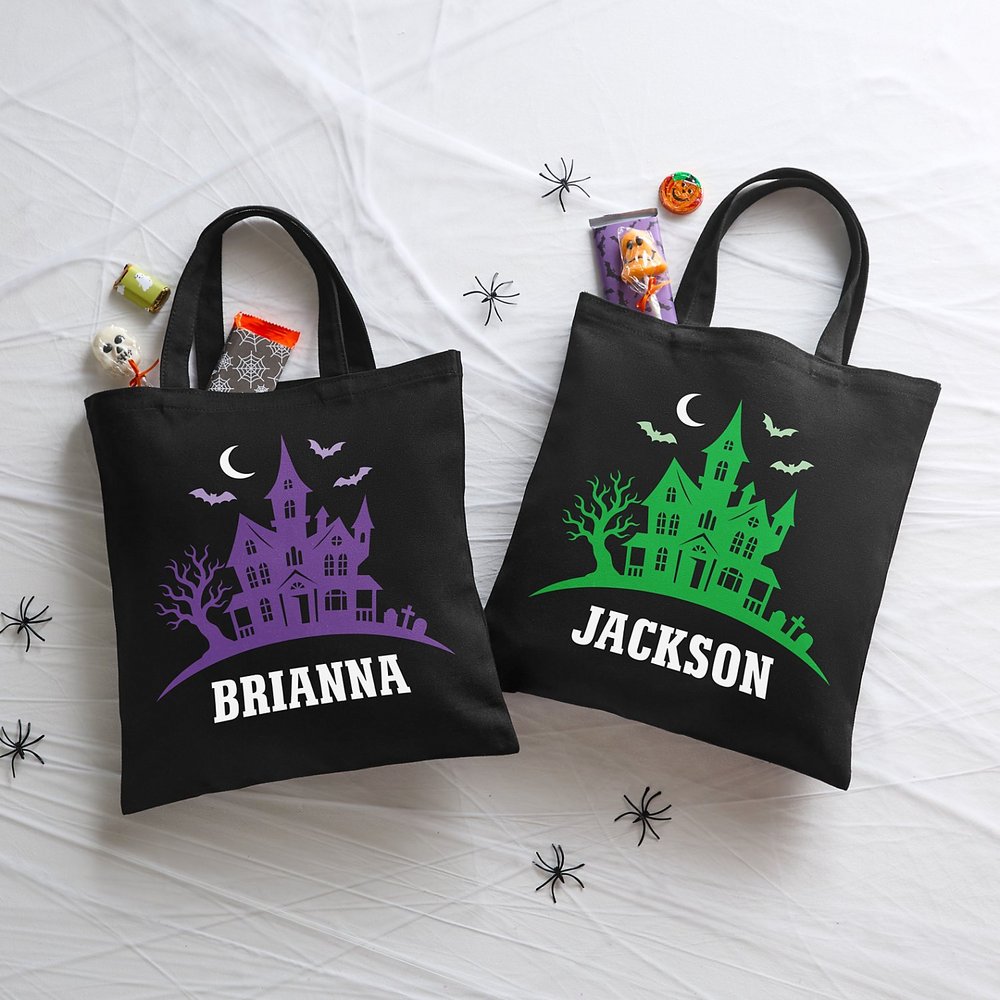Haunted House Treat Bag