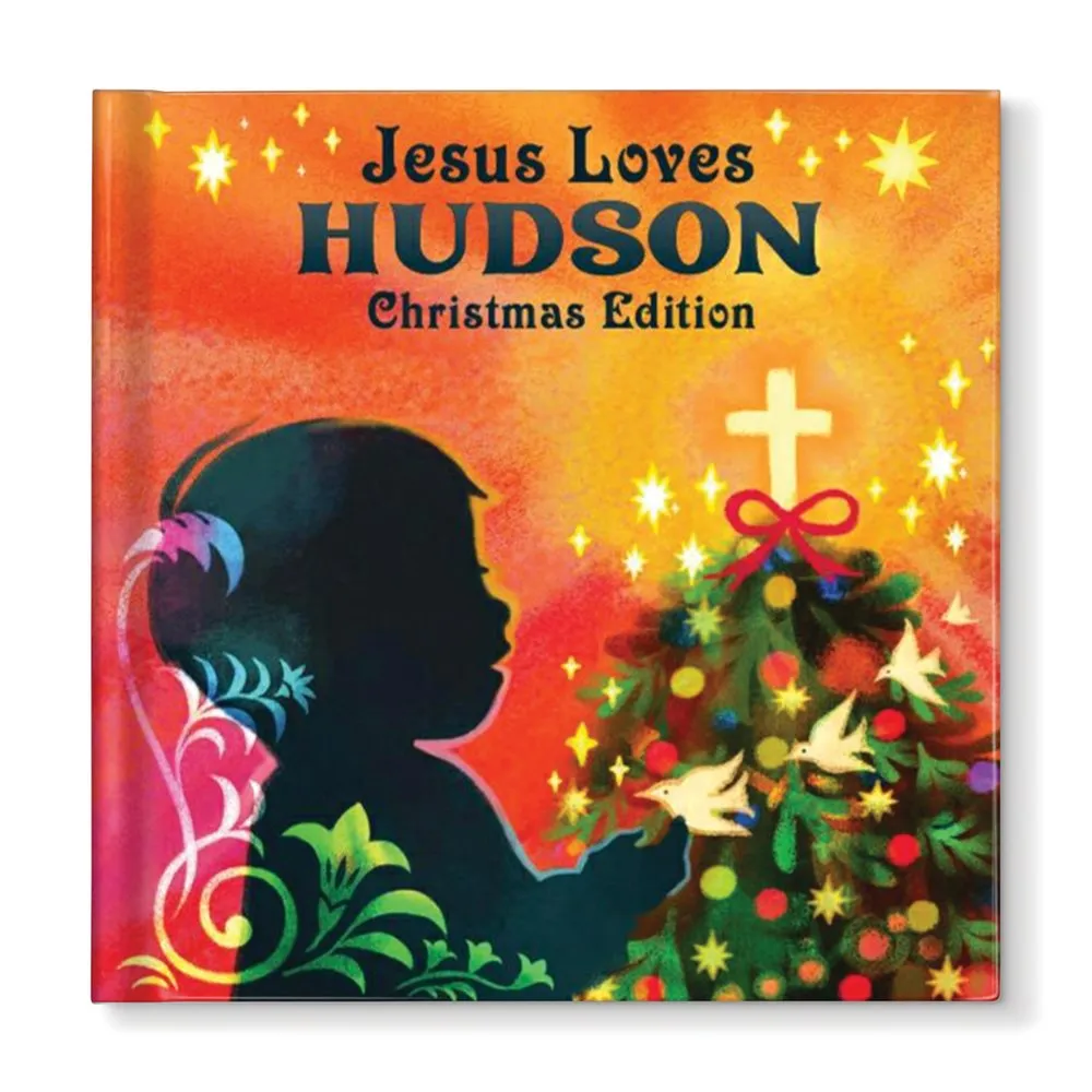 Jesus Loves Me Personalised Book, Christmas Edition