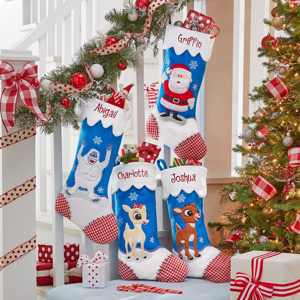Rudolph® Character Personalized Stockings