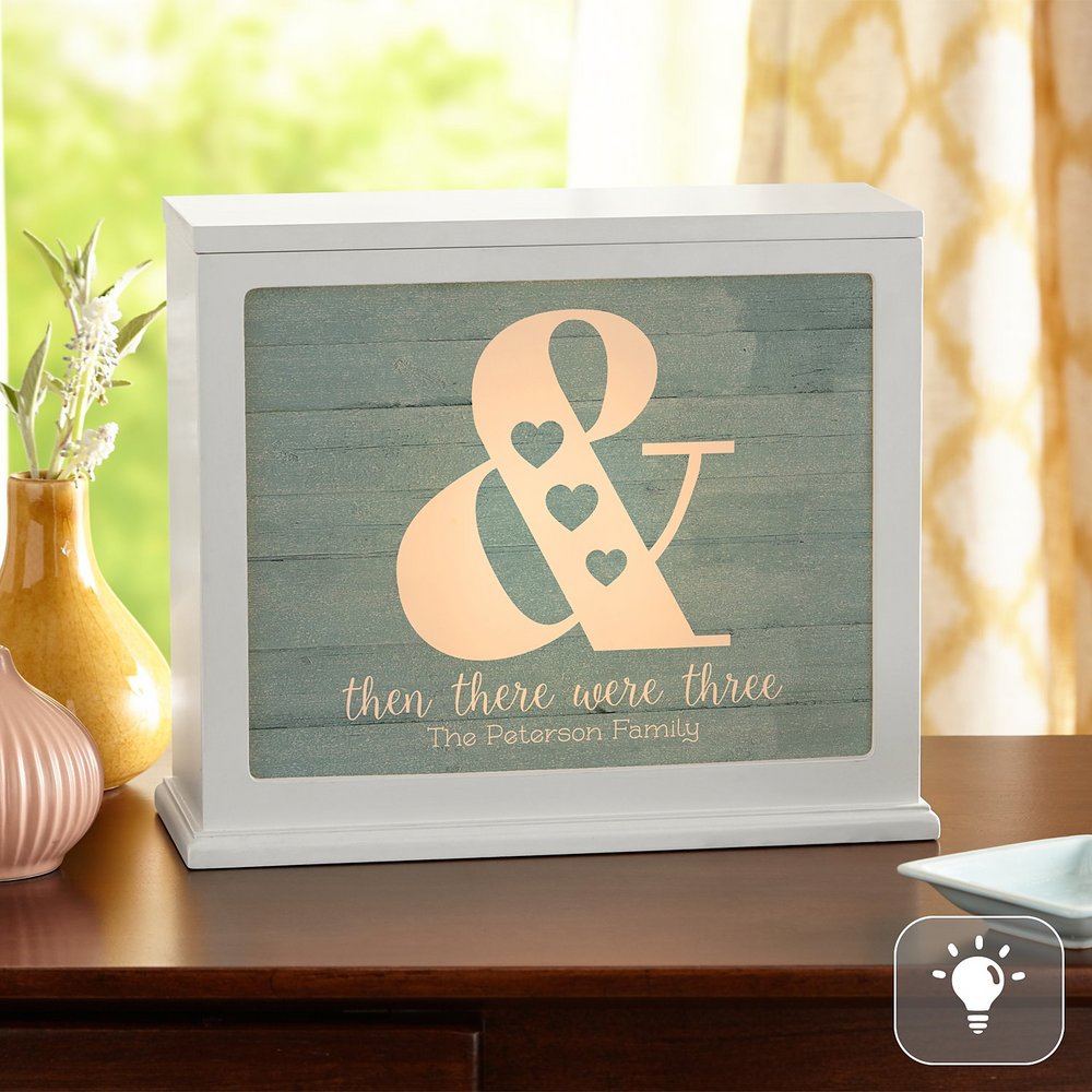 And Then There Were... Personalized Decorative Light