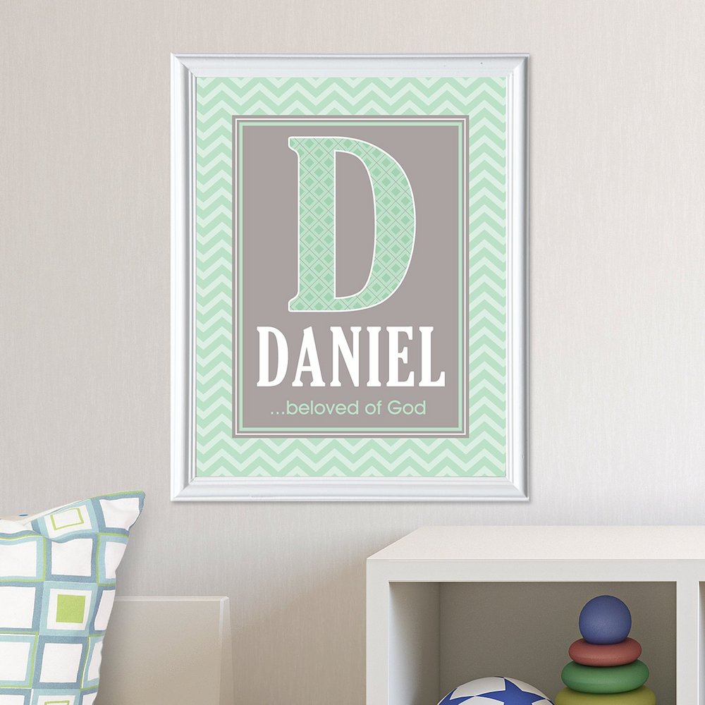The Meaning Behind A Name Personalized Framed Print