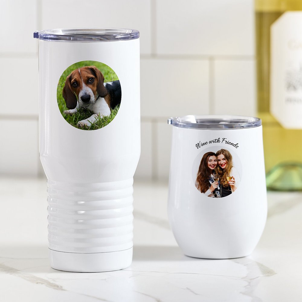 Picture-Perfect Personalized Photo Insulated Tumbler